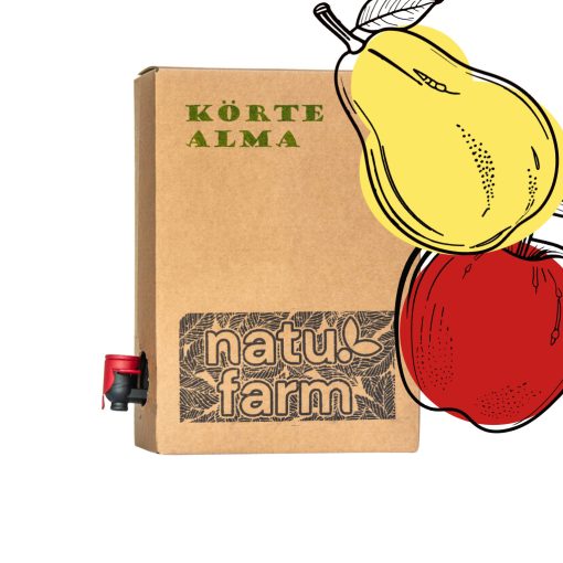 Körte-alma natúr gyümölcslé (3 liter)