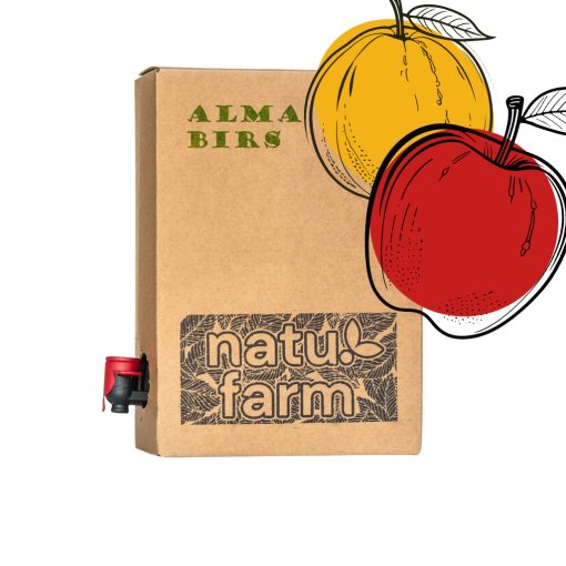  Alma-birs natúr gyümölcslé (3 liter)