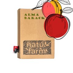  Alma-őszibarack natúr gyümölcslé (3 liter)