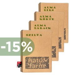 Natúr gyümölcslé kóstoló csomag -15%